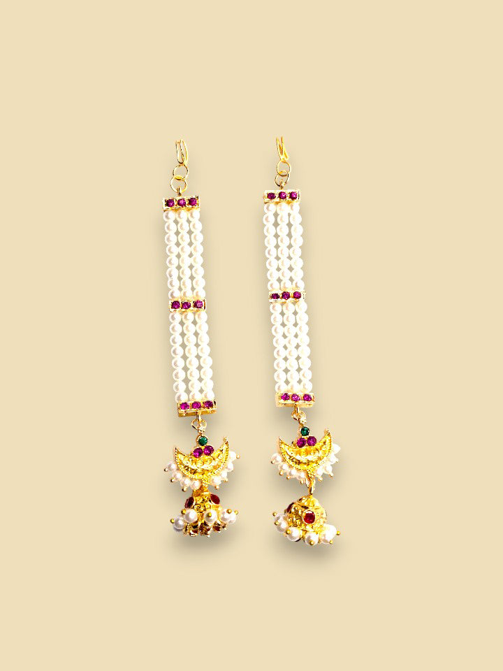 Ratnapriya Pearl Ear Cuffs