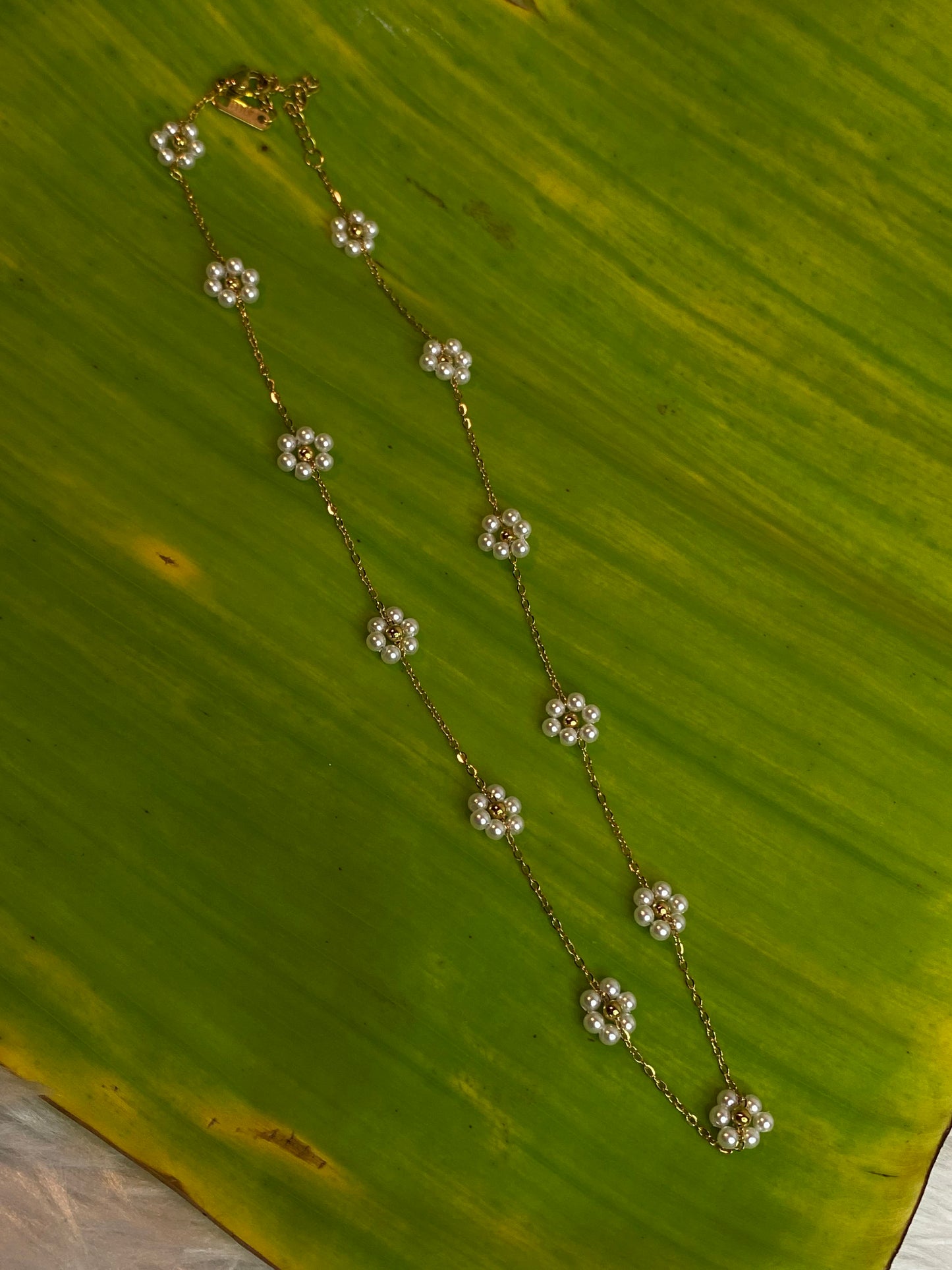 Classic Pearl Charm Necklace