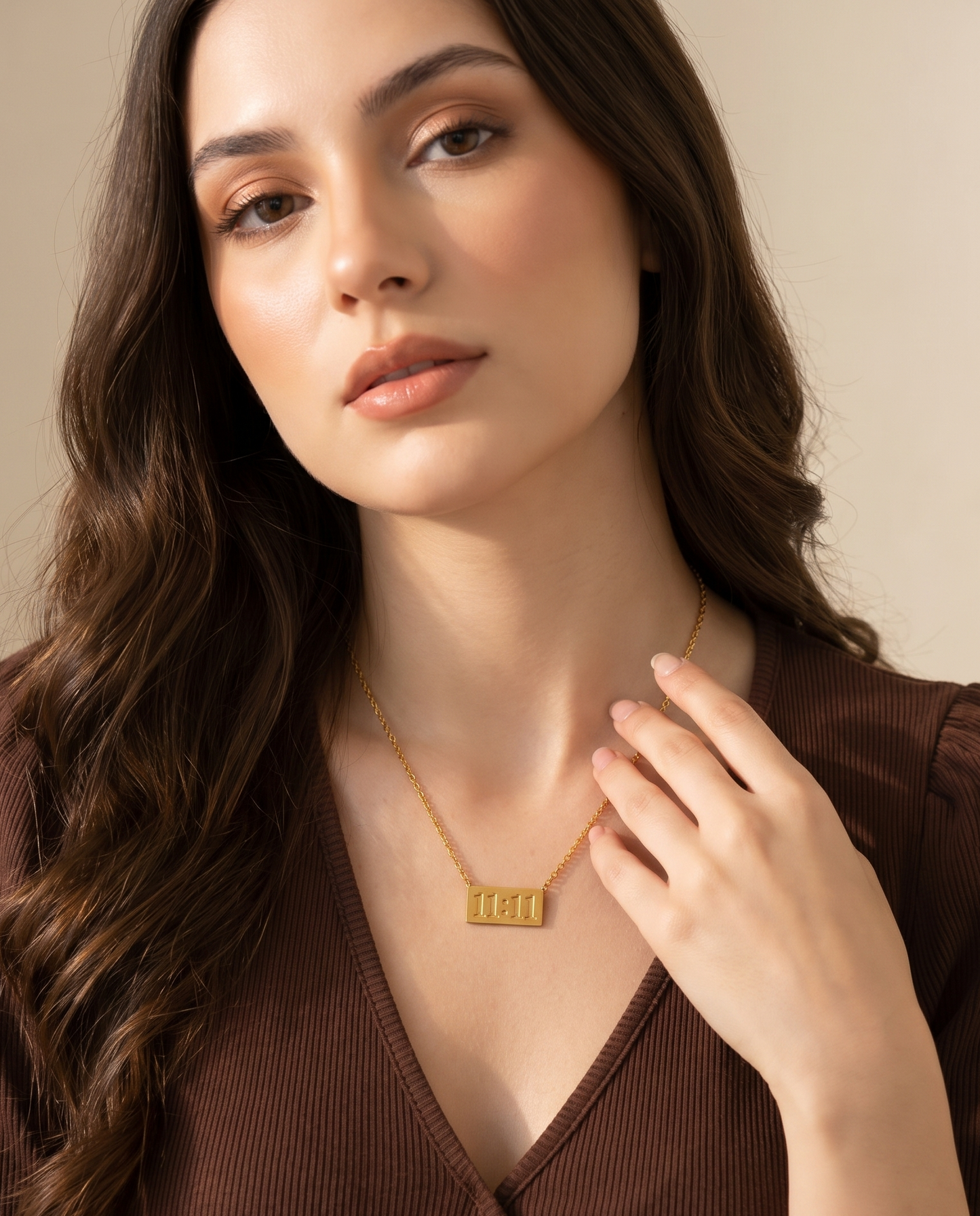 11:11 Manifestation Bar Necklace