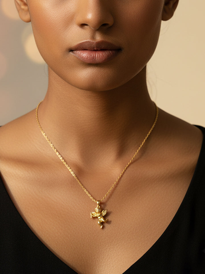 Cupid Charm Pendant Chain