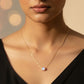 Classic Solitaire Pendant Chain