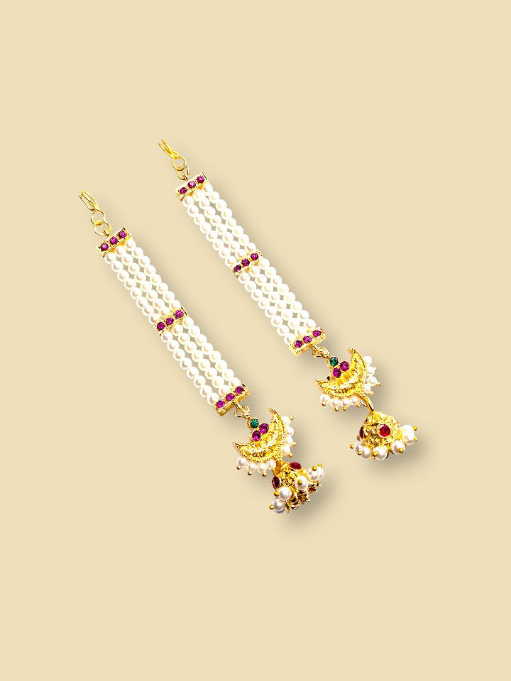 Ratnapriya Pearl Ear Cuffs