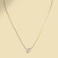 Classic Solitaire Pendant Chain