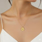 Zodiac Sign Gold Pendant Necklace