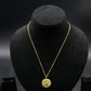 Zodiac Sign Gold Pendant Necklace