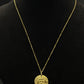 Zodiac Sign Gold Pendant Necklace
