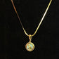 Golden Blossom Pendant Chain