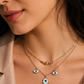 Evil Eye & Hamsa Layered Necklace