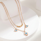 Evil Eye & Hamsa Layered Necklace