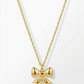 Bow Pendant Necklace