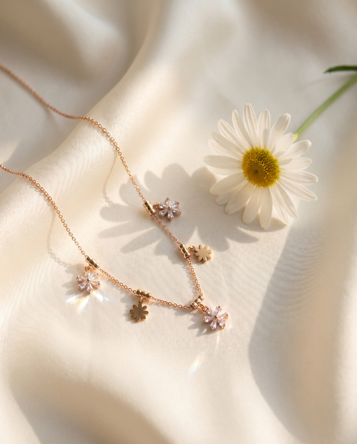 Daisy Charm Necklace