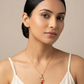 Teddy Bear Heart Pendant Necklace