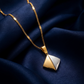 Pyramid Pendant Necklace