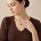 Emerald Bow Necklace