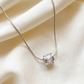 Baguette Crystal Slider Necklace