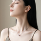 Baguette Crystal Slider Necklace
