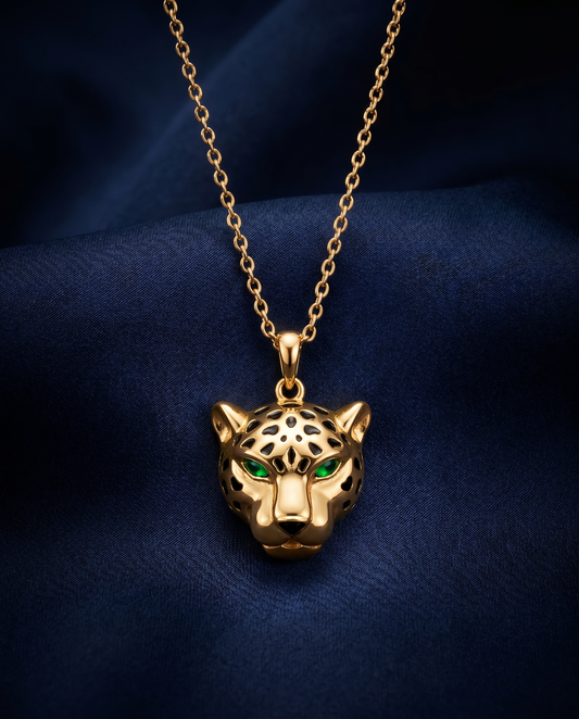 Panther Spirit Pendant Necklace