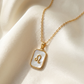 Zodiac Sign Necklace - Mother of Pearl Pendant