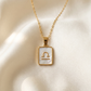 Zodiac Sign Necklace - Mother of Pearl Pendant