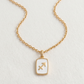 Zodiac Sign Necklace - Mother of Pearl Pendant