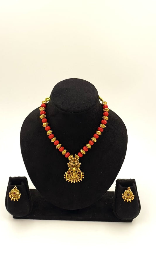 Royal Lakshmi Coral Mala